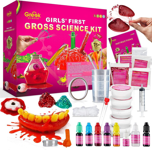 Gross science kit for - 75+,