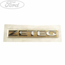 Genuine Ford Focus Fiesta S-Max Zetec Tailgate Name Plate Badge Emblem 1495741