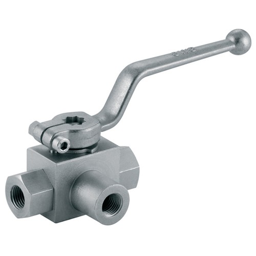 Way hydraulic ball valve t - valve,