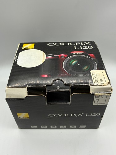 Nikon coolpix l120 red - nikon,