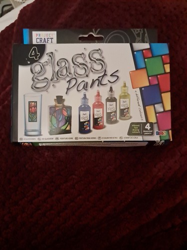 Grafix set glass paints - set,