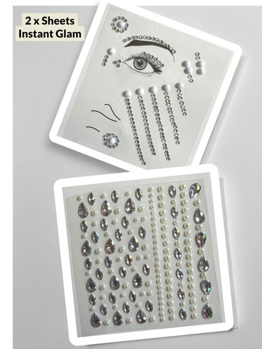 Face gems festival - face, rhinestone