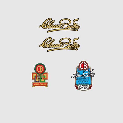 Claud butler bicycle decals - bicycle,