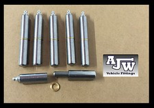 6 Lift Off Bullet Hinges 100mm Grease Nipple Weld On Carbon Steel Truck Trailer