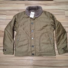 IRON HEART IHM-35 Whipcord N-1 Type Deck Jacket Khaki Size XXL Japan Made