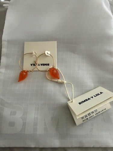 Bimba lola hooped earrings - y,