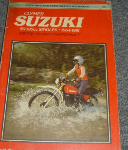 1964 1981 clymer suzuki ts90 - suzuki,