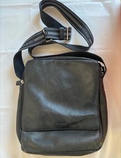 Picard Genuine Leather Black Shoulder Bag 25cm Designer