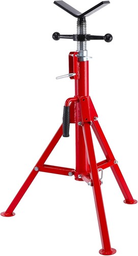 Head pipe stand 2500lb - v-head,