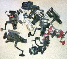 Job Lot 10 Fishing Reels Abu