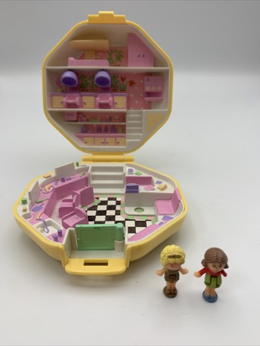 Vintage polly pocket yellow - vintage,
