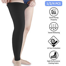 Knee & Thigh Compression Sleeve - High Support Leg Brace for Pain Relief&Comfort
