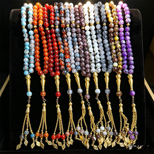 10mm tassel glass muslim - tassel,