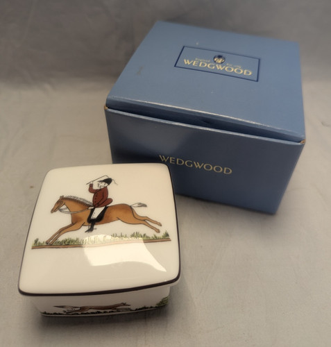 Wedgwood hunting scenes - wedgwood,
