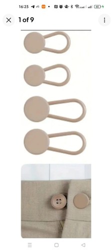 Button extender for trousers - button,