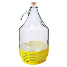 Winemaking Bottle 5L Glass Demijohn / Carboy + Screw Cap,Home Brewing,Beermaking