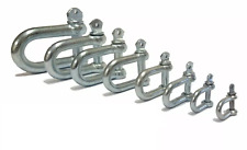 Dee Shackles D Shackle 4mm 5mm 6mm 8mm 10mm 12mm 14mm to 16mm Stainless Steel
