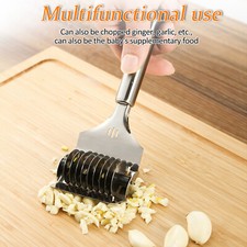 Stainless Steel Food Herb Roller Chopper Make Pasta Noodle Cutter Kitchen Tool