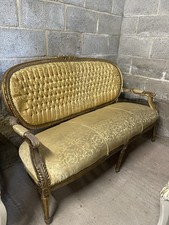 French Louis XVI Style Sofa Settee