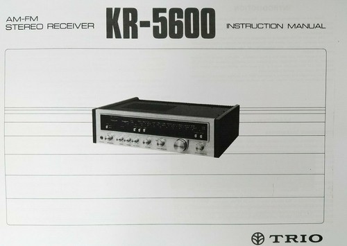 Trio kr5600 fm - fm, stereo
