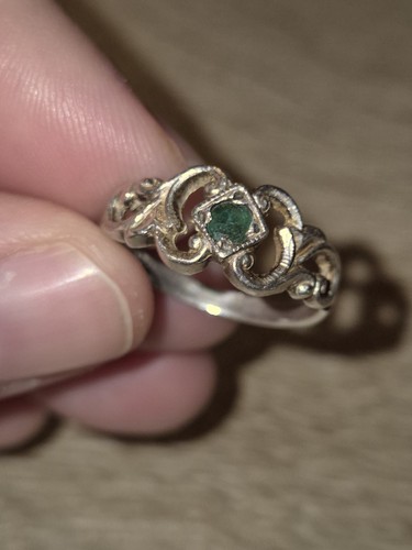 Antique art deco emerald - antique,