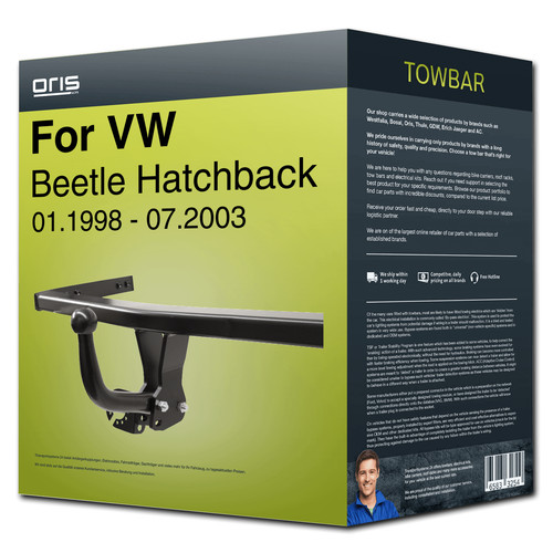 Towbar fixed for beetle - ›for,