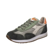 Diadora Heritage Equipe Dirty Sw Evo - Sneakers Basse Verde - Uomo Scarpe Casual