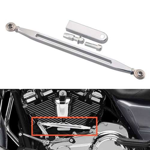Chrome gear shift linkage link - linkage,