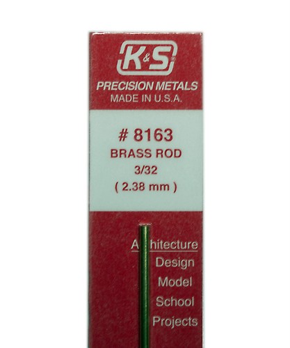 Round imperial brass rods - round,