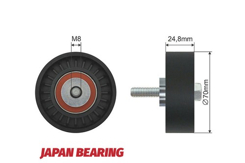 Tensioner timing belt pulley - tensioner,