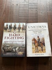 Hard Fighting & Unicorns A History of the Sherwood Rangers Yeomanry HB J Hunt