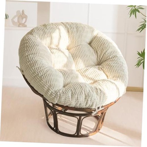 Papasan chair cushion with - chair,