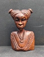 Vintage Carved African Woman's