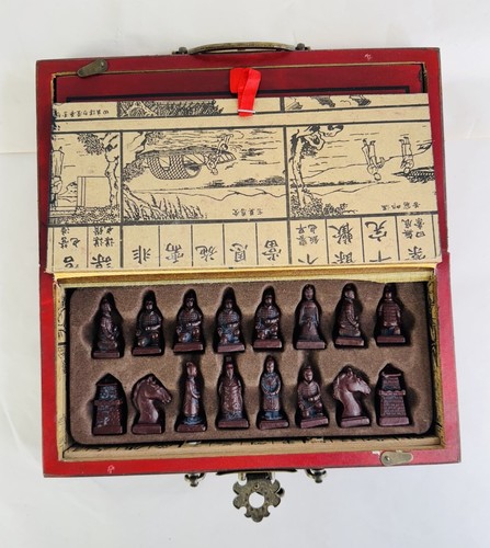 Wooden antique chinese chess - chinese,