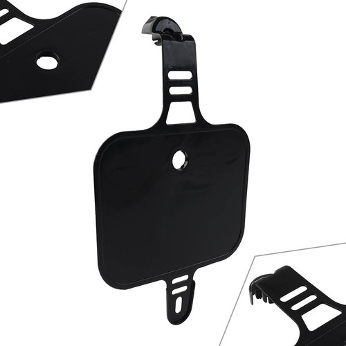 Black front number plate for - black,