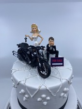 Bride and Groom w/Harley