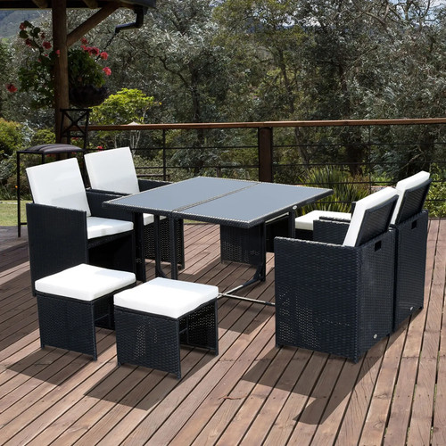 Garden cube rattan - garden,