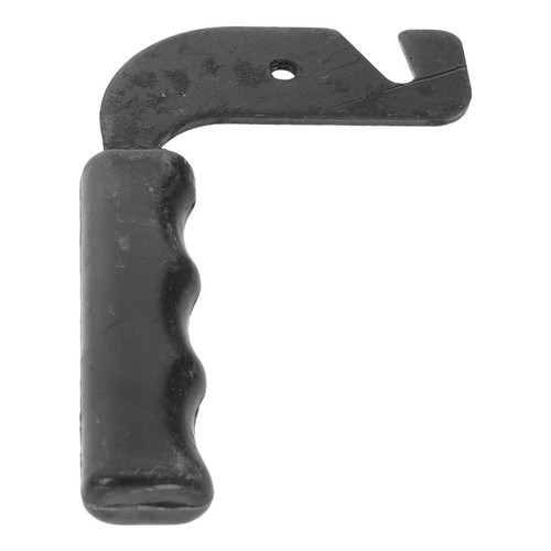 Pellet stove door - stove, handle