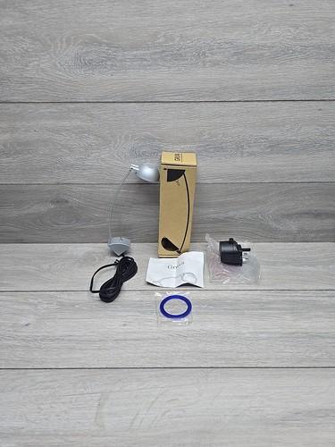 Ikea silver gruva desk - desk, lamp