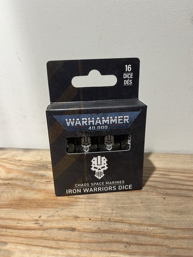 Iron warriors dice - iron,