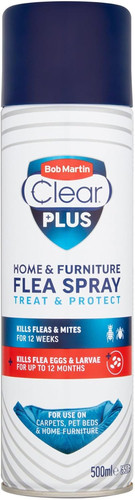 Clear plus flea spray - clear,