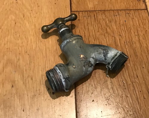 Vintage solid large brass - vintage,