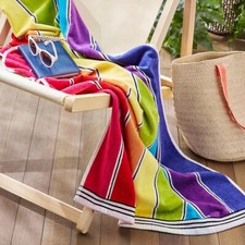 Allure Rainbow Stripe Beach