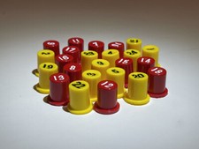 Wurlitzer Jukebox Model 1015 or 950 New Reproduction Push Button Set 1 - 24