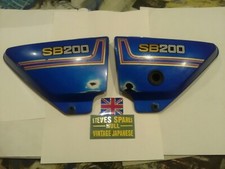 SUZUKI SB200 SIDE COVERS 
