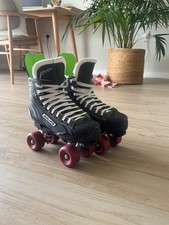 bauer quad hockey skates size