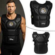 Pro Weighted Vest Gym Running Fitness Sports Training Weight Loss Jacket 