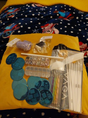 Nail art stamping kit piece - art,