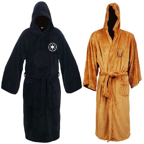 Men bathrobe jedi - bathrobe, hooded