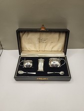 Antique Solid Silver Cruet